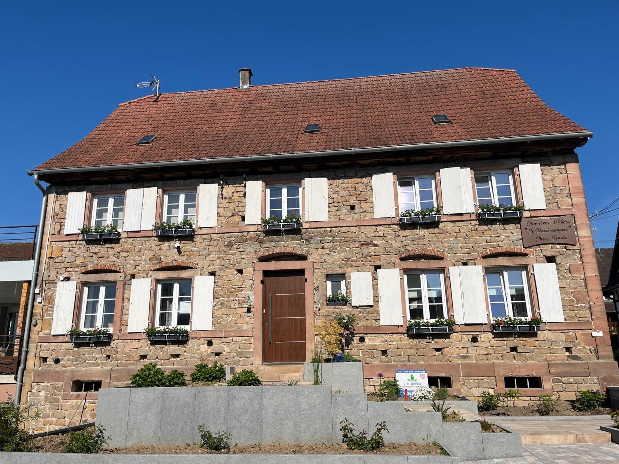 Chambres D'Hotes Chez Linda Stephane Le Passe Compose Preuschdorf Exterior foto